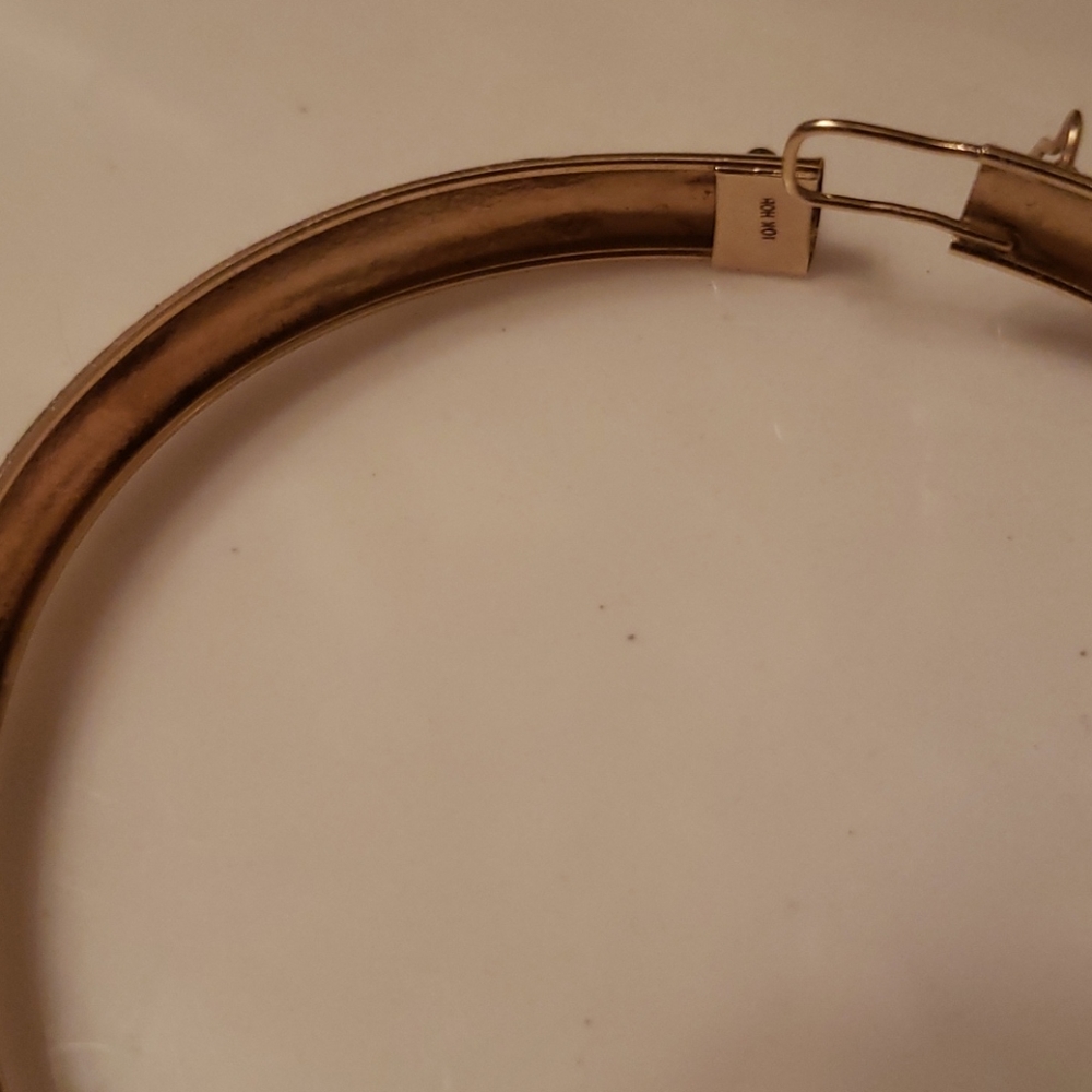 Flexible Solid Gold 10k Bracelet - image 3